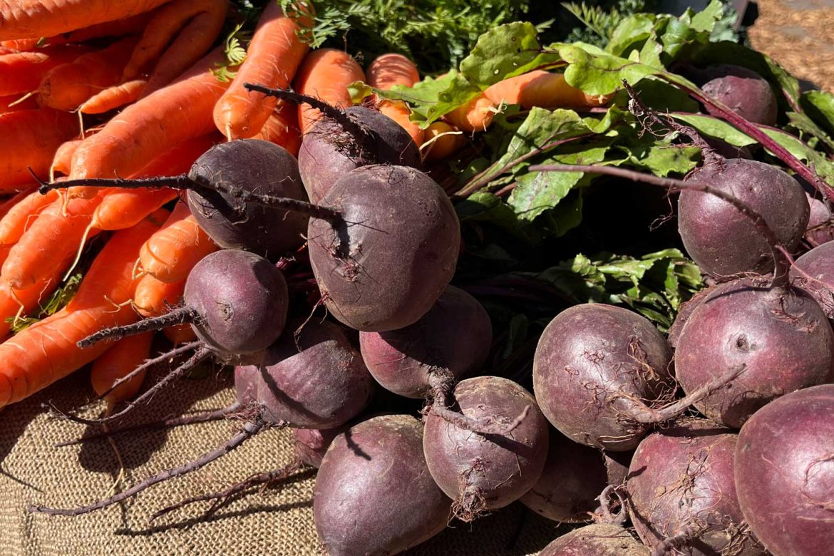 Glenlyon market produce